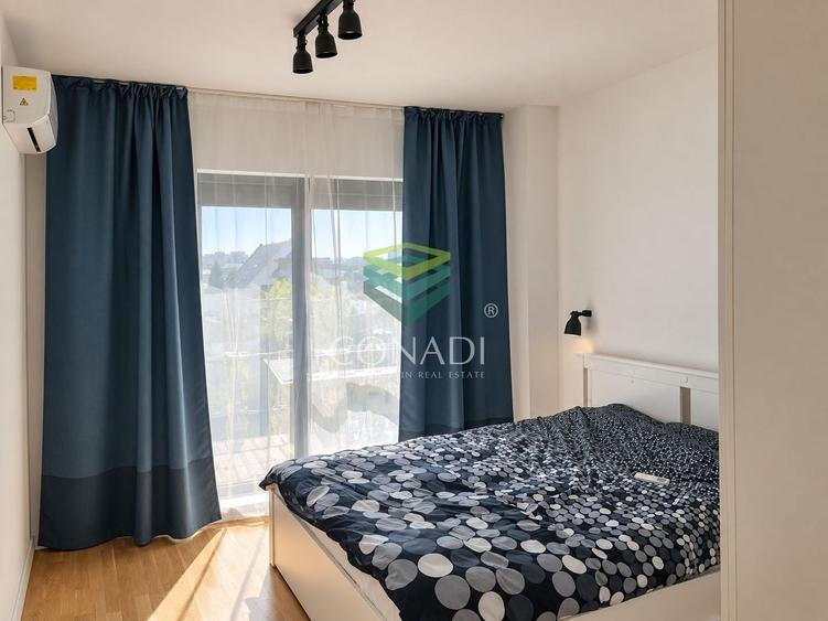 Apartament cu 2 camere semidecomandat, mobilat în Domenii