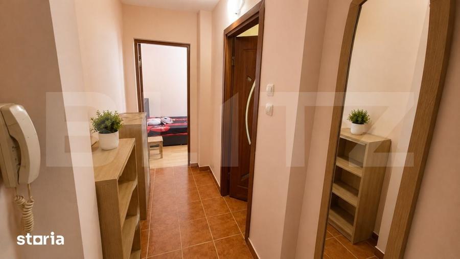 Apartament cu 2 camere semidecomandat în Burdea