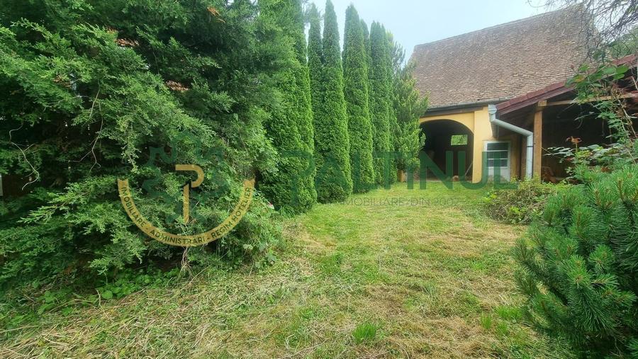 Casă de vânzare în Cisnădioara, curte mare și vedere spre munte - 20