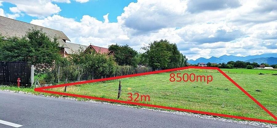 Brasov, cartier Stupini, teren intravilan 8500mp pe str Izvorului, 30 euro/mp - 1