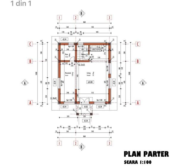 Vand casa la rosu P+M,Aiton jud Cluj - 2