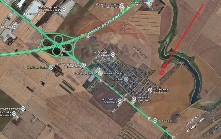 Teren 558 mp -de vanzare- Allegria Residence Popesti Leordeni - Glina - 3