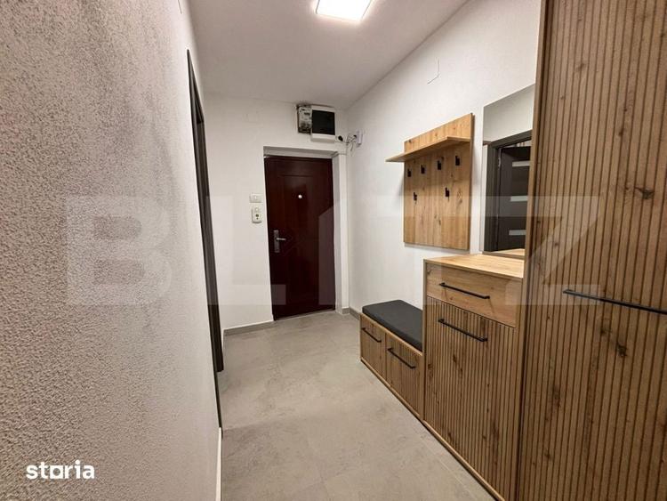 Inchiriez apartament cu 2 camere in Rogerius, 53mp, complet mobilat si - 9