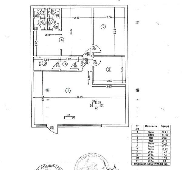 Zona Dorobanti sp 125 mp vitrina 10 ml trafic intens - 2