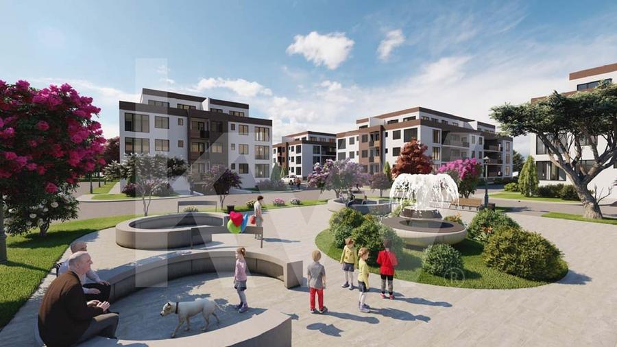 Apartament 79.600 € 2 camere 51mp utili buc separata etaj 1 Sibiu - 8