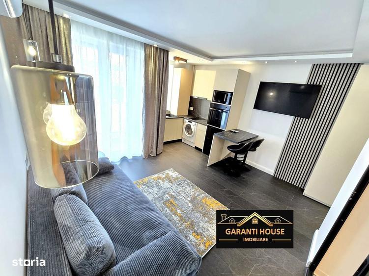 Bloc nou, apartament cu o camera, mobilat, parcare interioara, 330 - 7