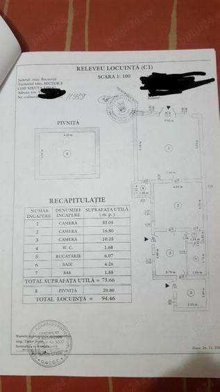 Vand teren cu casa sos.Viilor - 1