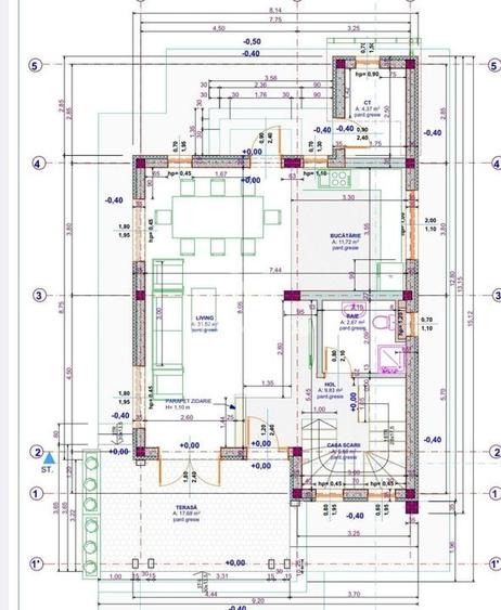 Casa individuala 4 camere 120 mp/utili, teren 511 mp, Cristian/Brasov - 4