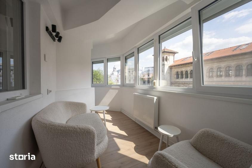 Apartament cu 3 camere decomandat, mobilat în Cișmigiu