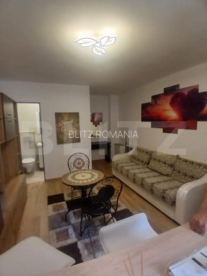 Garsoniera de vanzare, 16 mp, mobilata in stil modern, zona Nicolina