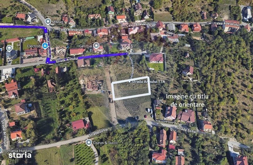 De vanzare teren 1.230 mp, zona Dealuri Oradea - Gheorghe Doja - 15