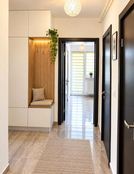 Apartament cu 2 camere decomandat în Sânpetru