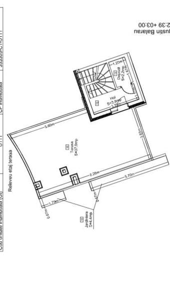 Penthouse cu 4 camere decomandat în Zorilor