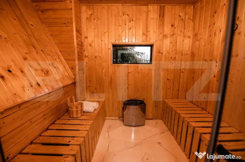 Cabana A-Frame, 195 mp, teren 600 mp, zona Belis - 9