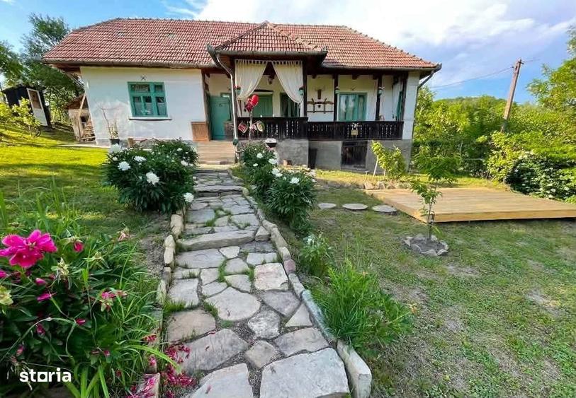 Casă cu 2 camere cu Teren 5032 Mp în Puini
