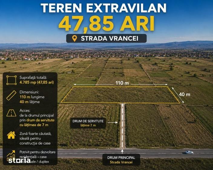 Teren de 4785 mp, în Orașul Vechi