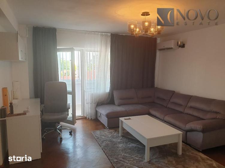 Apartament cu 2 camere semidecomandat, mobilat în Decebal
