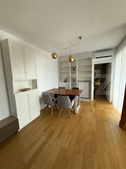 Apartament cu 2 camere semidecomandat, mobilat în Central
