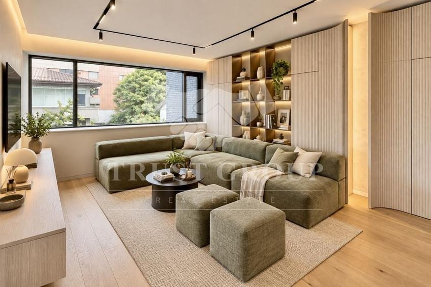 Apartament cu 4 camere decomandat, mobilat în Kiseleff