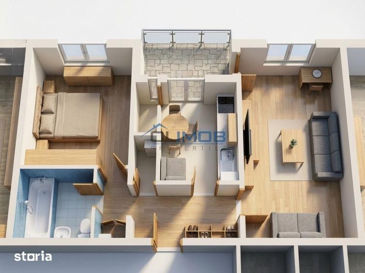 Apartament cu 2 camere decomandat în Pantelimon