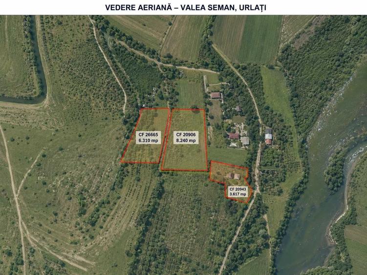 Casă cu 3 camere în Valea Seman
