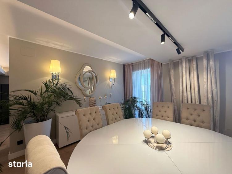 Apartament cu 4 camere, mobilat în Pipera