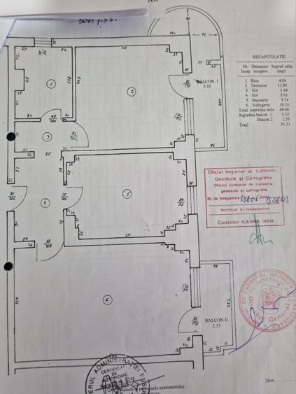 Apartament cu 2 camere decomandat în Calea București