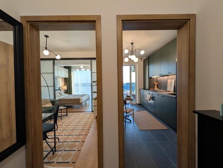 Apartament cu 2 camere semidecomandat, mobilat în Berceni