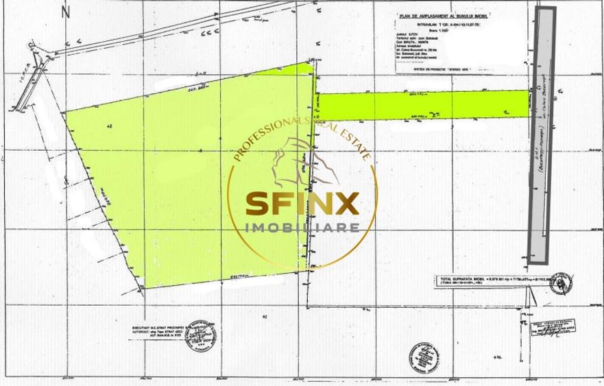 Teren agricol intravilan de 84816 mp, în Nordului
