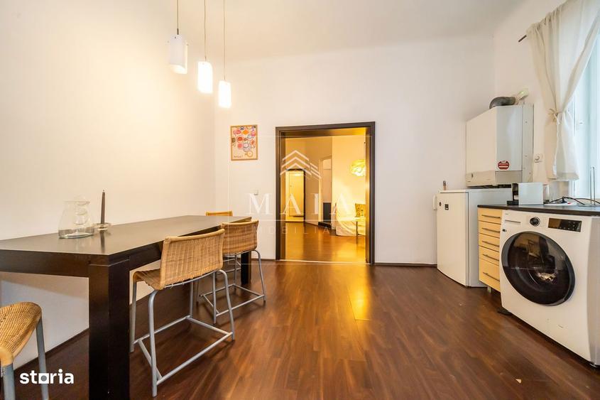 Apartament cu 2 camere nedecomandat, mobilat în Central — fotografia 1