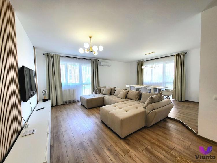 Apartament cu 3 camere decomandat, mobilat în Hipodrom 3
