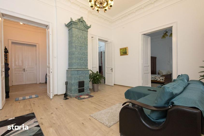 Apartament cu 3 camere, mobilat în Eminescu
