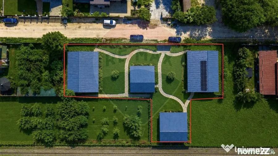 Casă cu 7 camere cu Teren 1007 Mp în Stupini