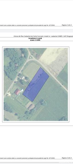 Teren de 2950 mp, în Chiroiu-Pământeni