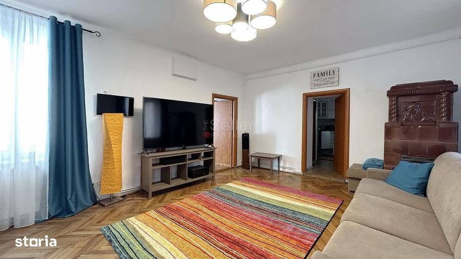 Apartament cu 4 camere, mobilat în Central