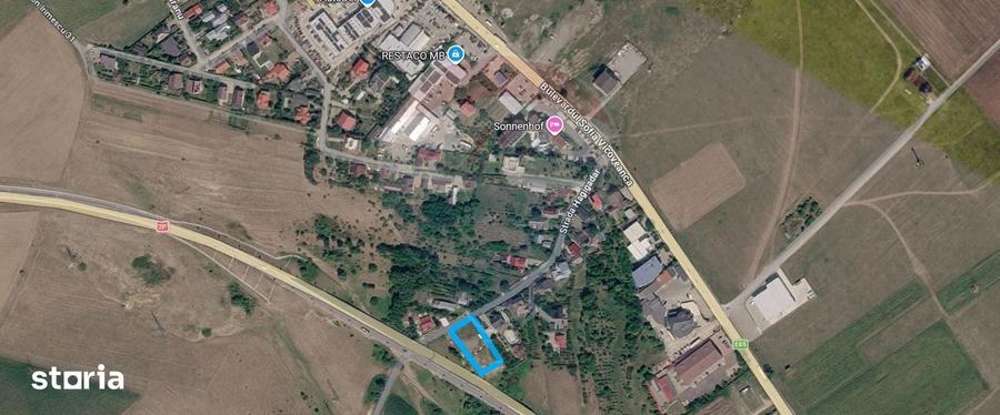 Teren de 2700 mp, în Central