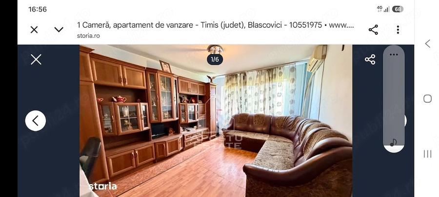 Garsonieră decomandată în Blașcovici