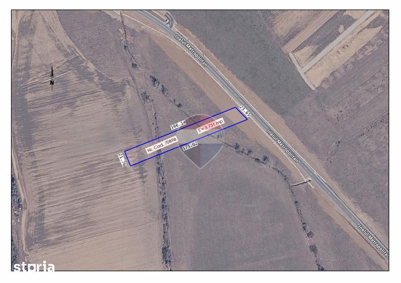 Teren de 3731 mp, în Sânmartin