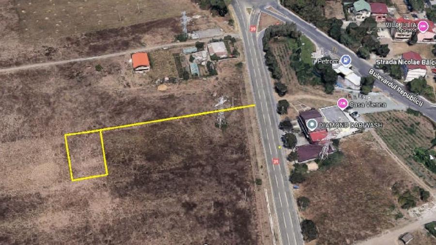 Teren Construcții intravilan de 1000 mp, în Agigea