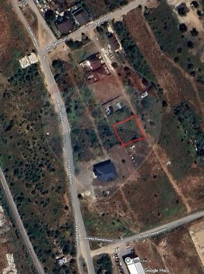 Teren intravilan de 919 mp, în Nord-Vest