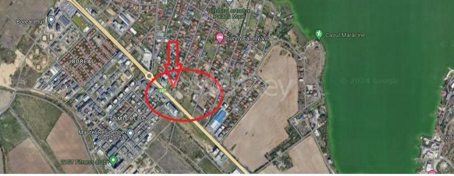 Teren Construcții intravilan de 3995 mp, în Tomis Plus