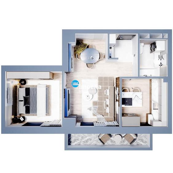 Apartament cu 2 camere în Central