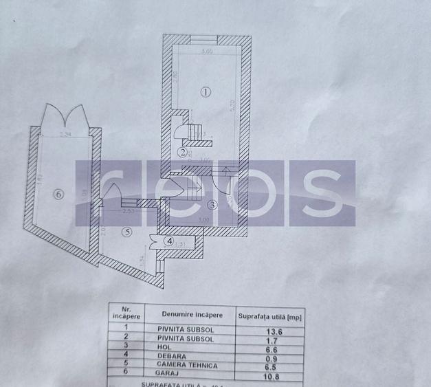 Casă individuală cu 4 camere cu Canalizare în Ultracentral