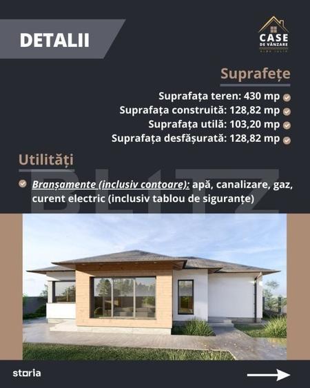 Casa individuala pe un singur nivel, zona Orizont - 4