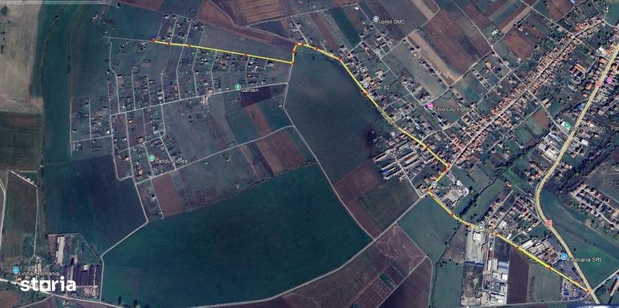 Teren de 884 mp, în Central