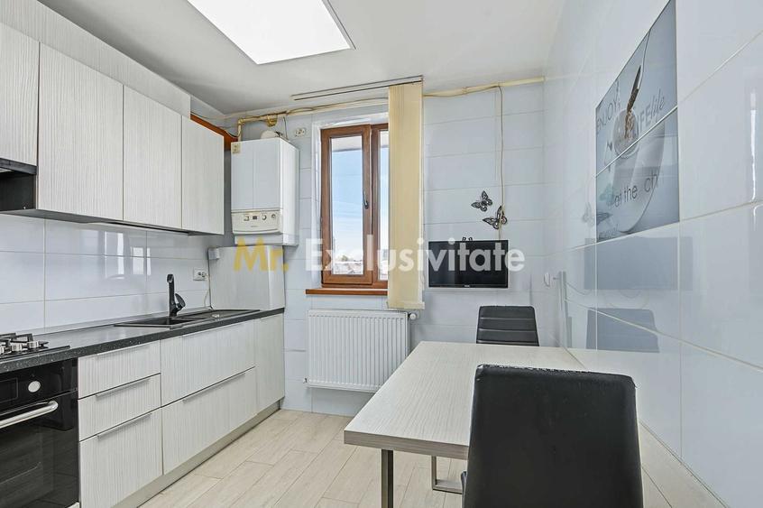 Apartament cu 3 camere decomandat, mobilat în Central