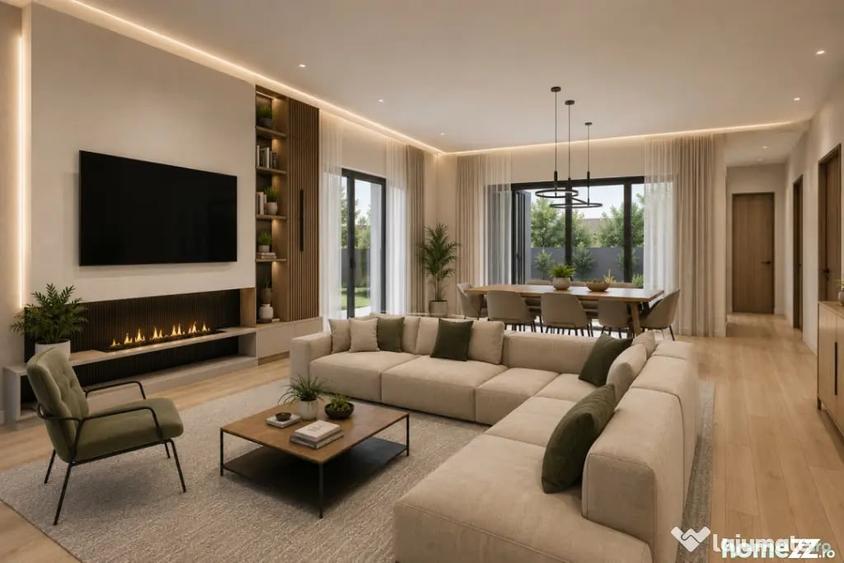 Casă cu 4 camere cu Teren 650 Mp în Central