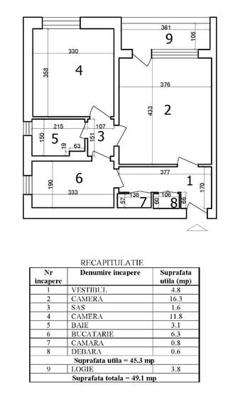 Apartament decomandat Romancierilor Dr Taberei - 8