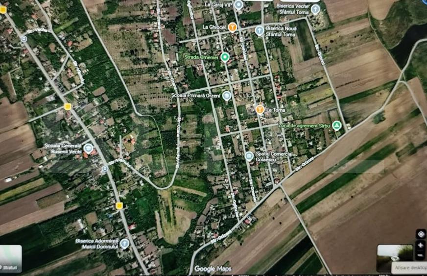 Teren de 1670 mp, în Orzeni