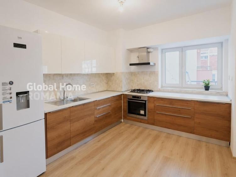 Apartament cu 3 camere decomandat, mobilat în Herăstrău